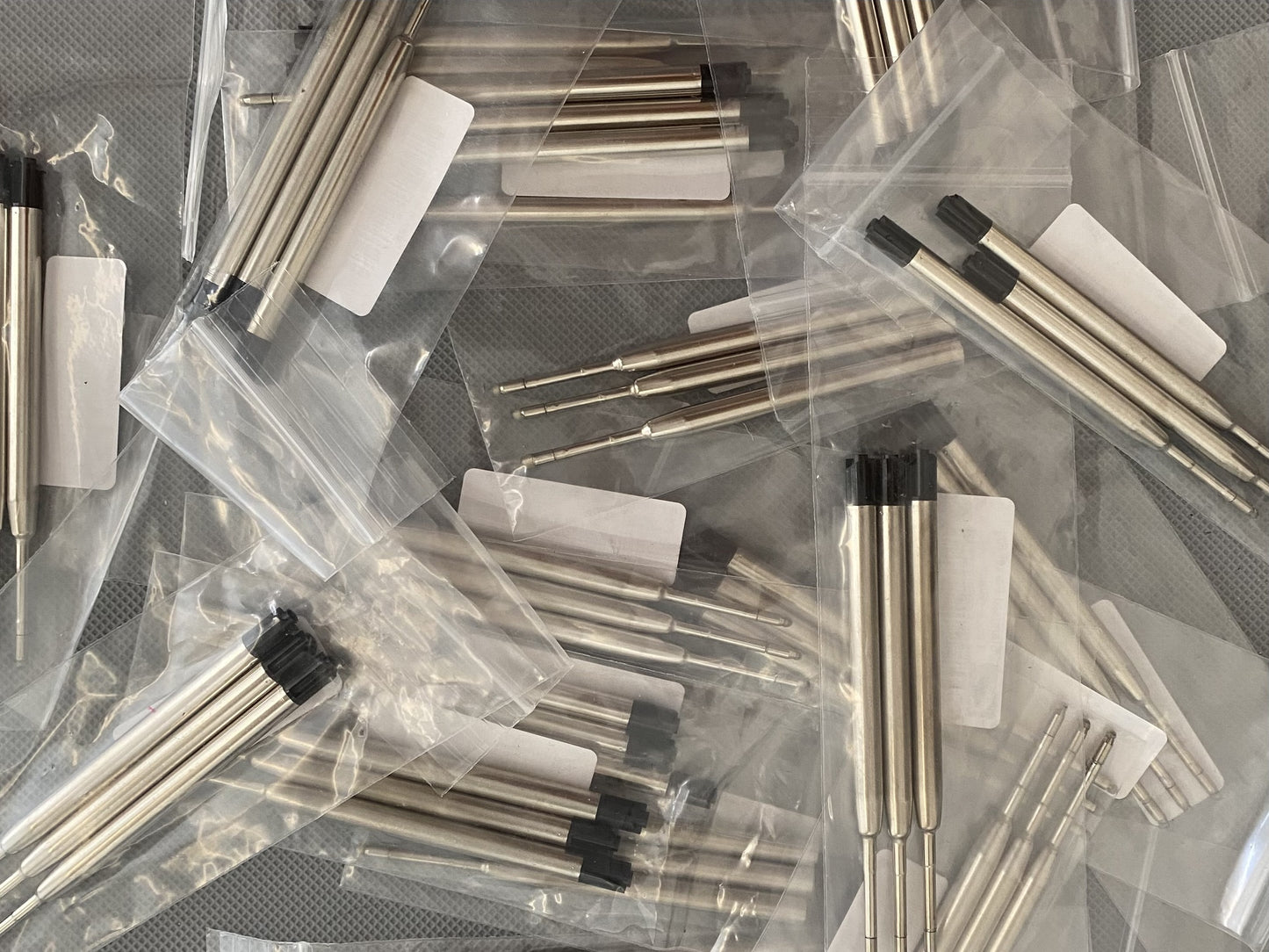 Parker-Style Ballpoint Black Ink Pen Refill