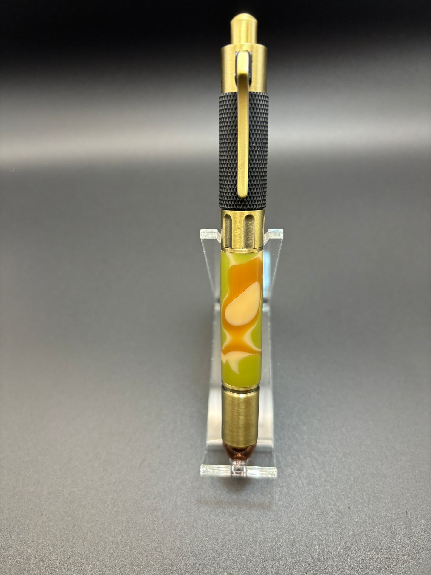 Revolver Pen ★ Antique Brass ★ Desert Camo