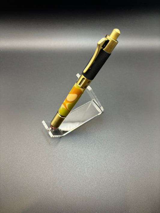 Revolver Pen ★ Antique Brass ★ Desert Camo